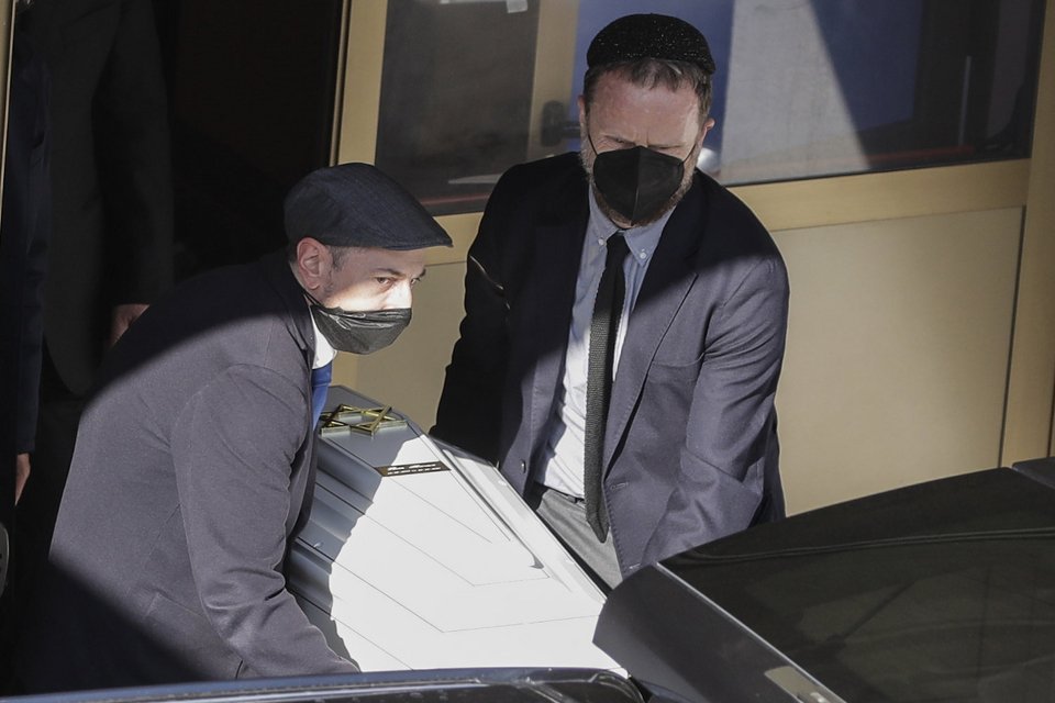 λευκό φέρετρο τραγωδία τελεφερίκ Ιταλία
