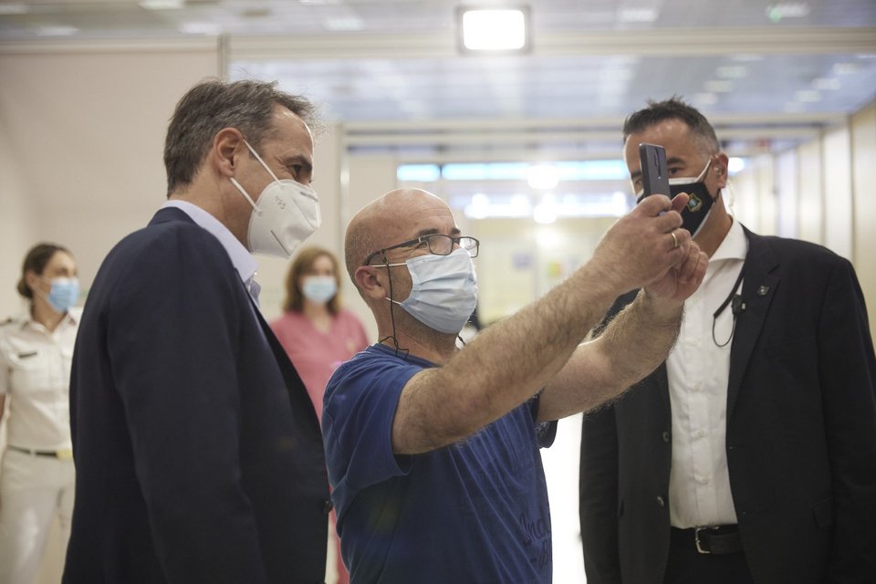 Φωτογραφία: ΓΡΑΦΕΙΟ ΤΥΠΟΥ ΠΡΩΘΥΠΟΥΡΓΟΥ/ΔΗΜΗΤΡΗΣ ΠΑΠΑΜΗΤΣΟΣ