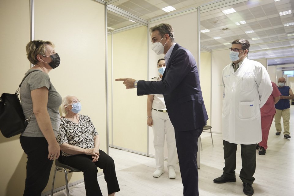 Φωτογραφία: ΓΡΑΦΕΙΟ ΤΥΠΟΥ ΠΡΩΘΥΠΟΥΡΓΟΥ/ΔΗΜΗΤΡΗΣ ΠΑΠΑΜΗΤΣΟΣ
