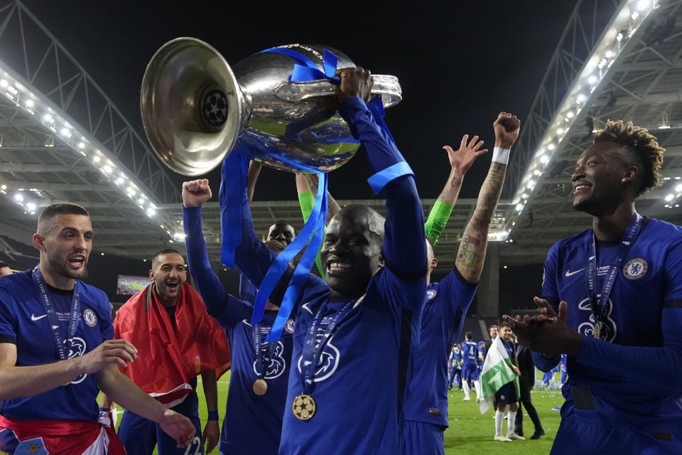 O MVP του τελικού, Νγκολό Καντέ. Φωτογραφία: AP IMAGES