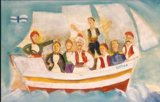  Δημιουργία του Αλέξη Κυριτσόπουλου για το podcast του Διονύση Σαββόπουλου / Eλλάδα 2021 