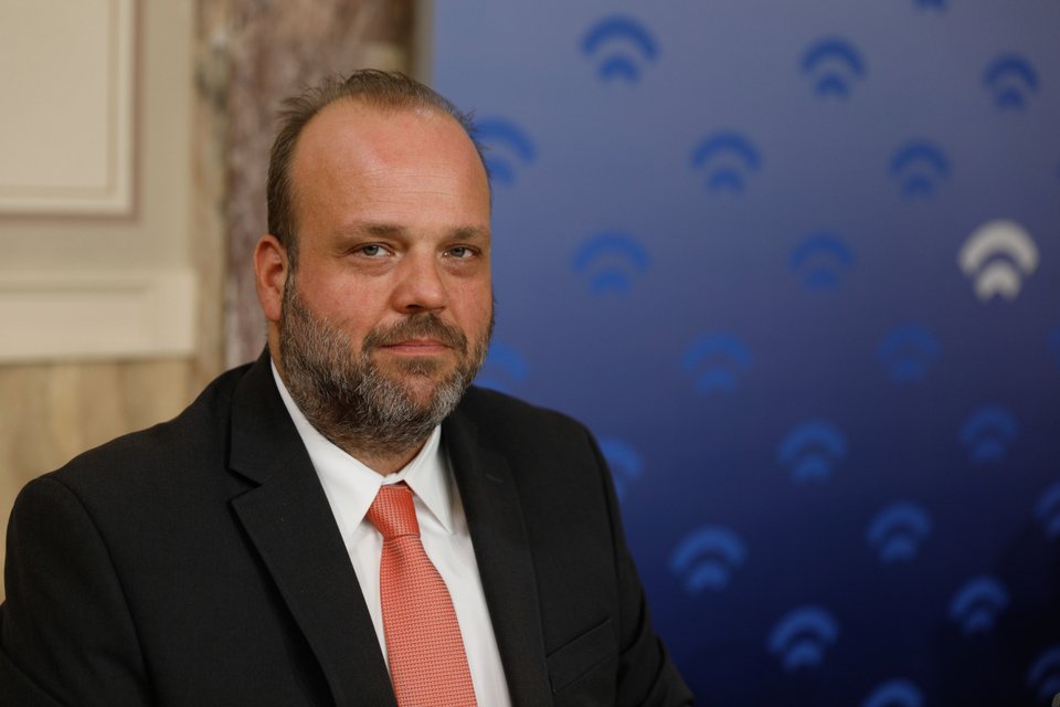 Ο διοικητής του ΟΑΕΔ κ. Σπύρος Πρωτοψάλτης / Φωτογραφία: Eurokinissi