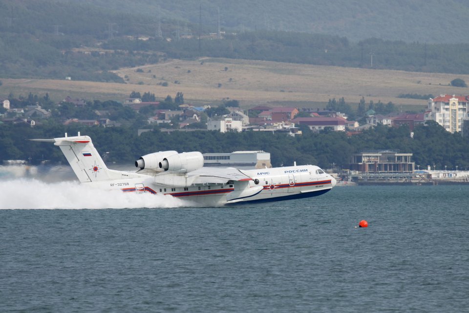 To ρωσικό αμφίβιο Beriev Be-200