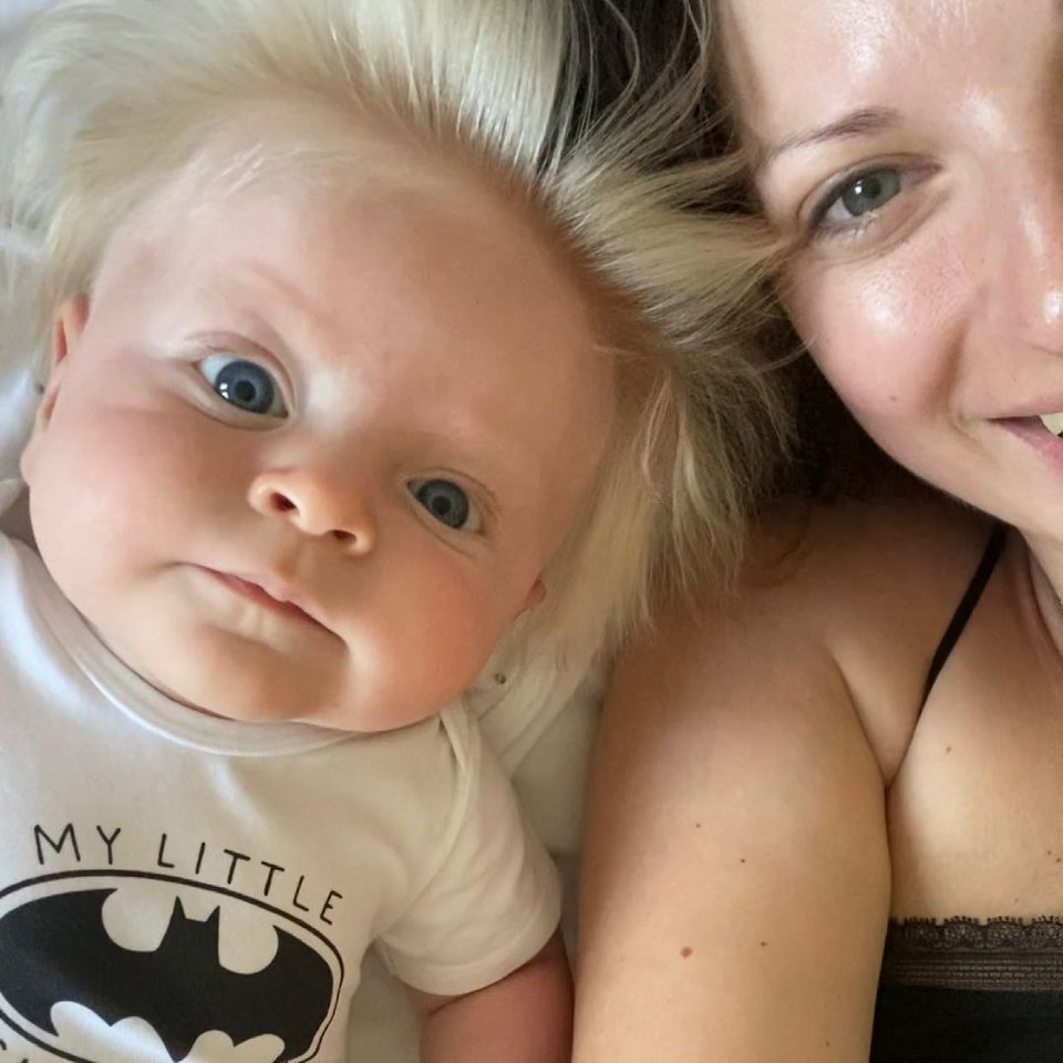 Ο μικρός Ντέιβιντ με τη μητέρα του, Τατιάνα 