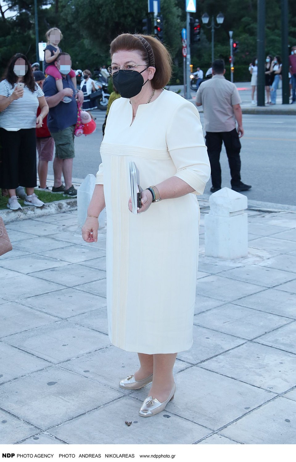  Η υπουργός Πολιτισμού Λίνα Μενδώνη 