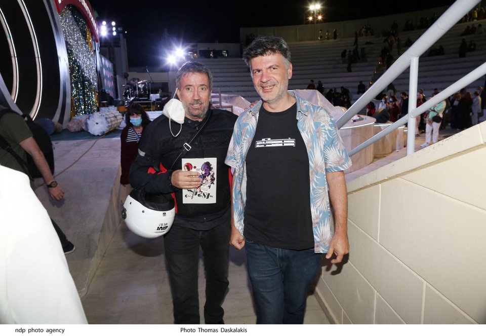 Σπύρος Παπαδόπουλος, Φοίβος Δεληβοριάς. 