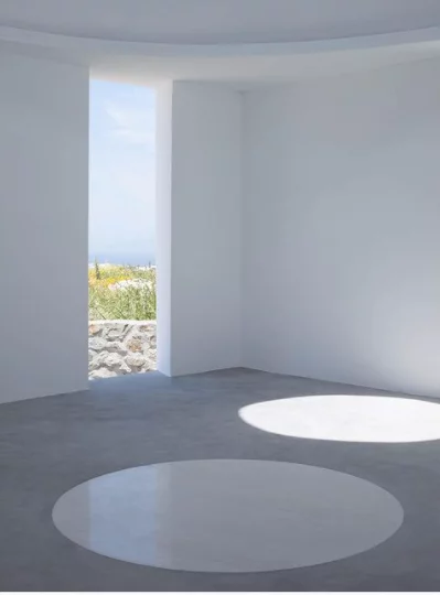 Ο μαρμάρινος κύκλος όπου πέφτει το φως του ηλιοβασιλέματος κάθε 6 Αυγούστου / Ståle Eriksen Instagram