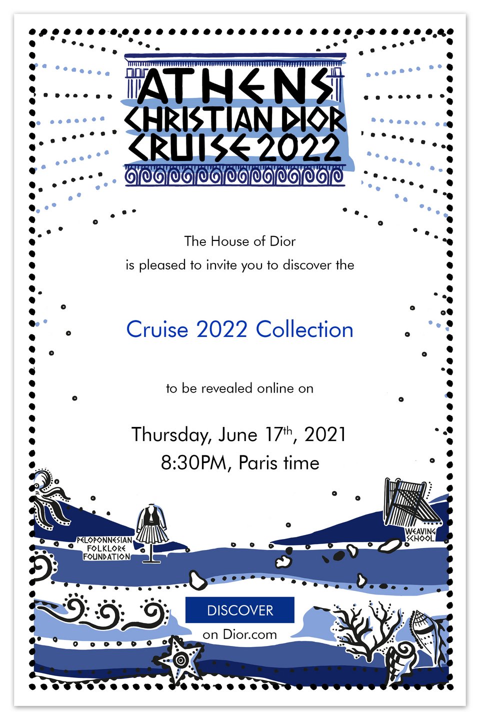 To σόου θα ξεκινήσει στις 21:30 ώρα Ελλάδος.