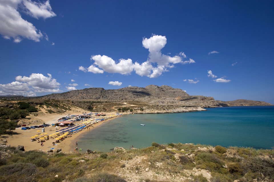 Παραλία Αγία Αγάθη, Ρόδος