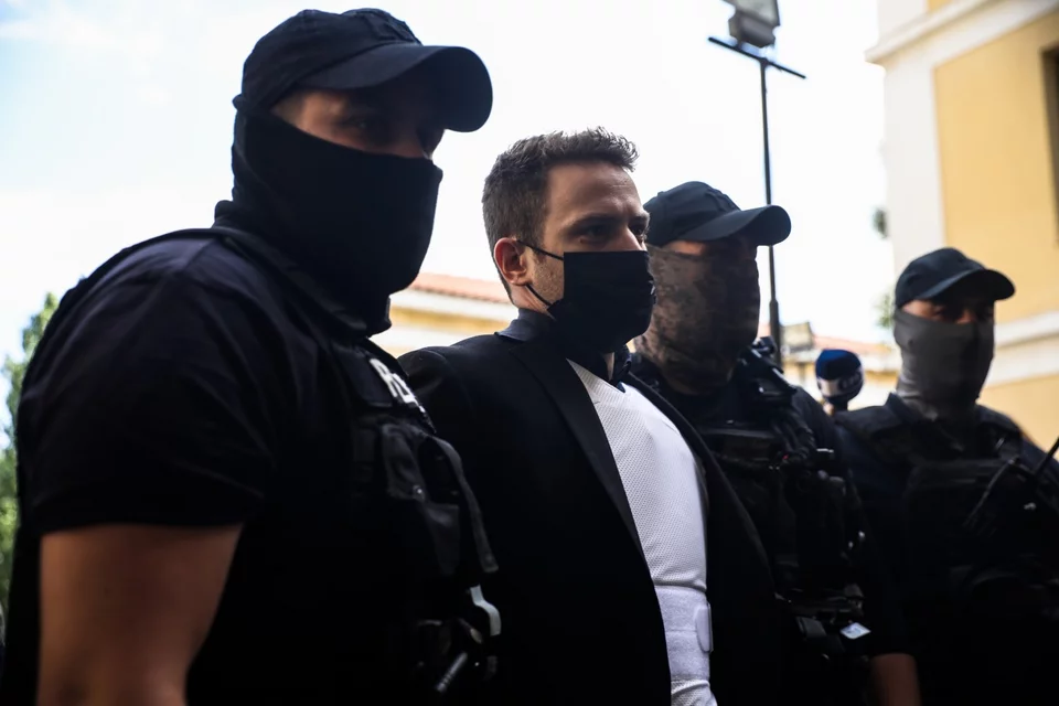 Ο Μπάμπης Αναγνωστόπουλος στα δικαστήρια / Φωτογραφία: EUROKINISSI/ΣΩΤΗΡΗΣ ΔΗΜΗΤΡΟΠΟΥΛΟΣ
