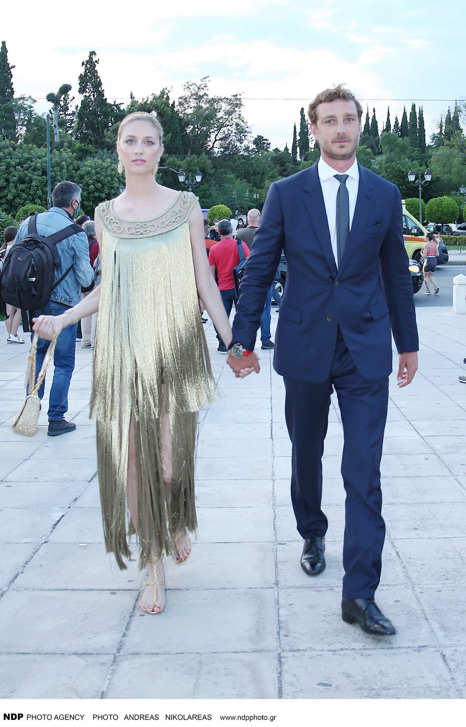 Ο Pierre Casiraghi με τη σύζυγό του, Beatrice Borromeo