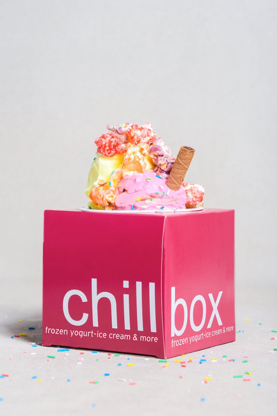 chillbox φούξια τετράγωνη συσκευασία