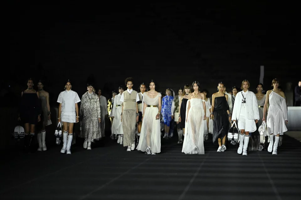 Στιγμιότυπο από το σόου Dior / Φωτογραφία: GettyImages