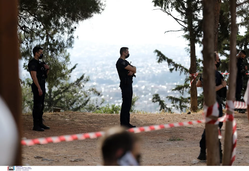 Το σημείο όπου βρέθηκε νεκρός ο 53χρονος επιχειρηματίας Σταύρος Δογιάκης / Φωτογραφία: Intimenews/ΛΙΑΚΟΣ ΓΙΑΝΝΗΣ