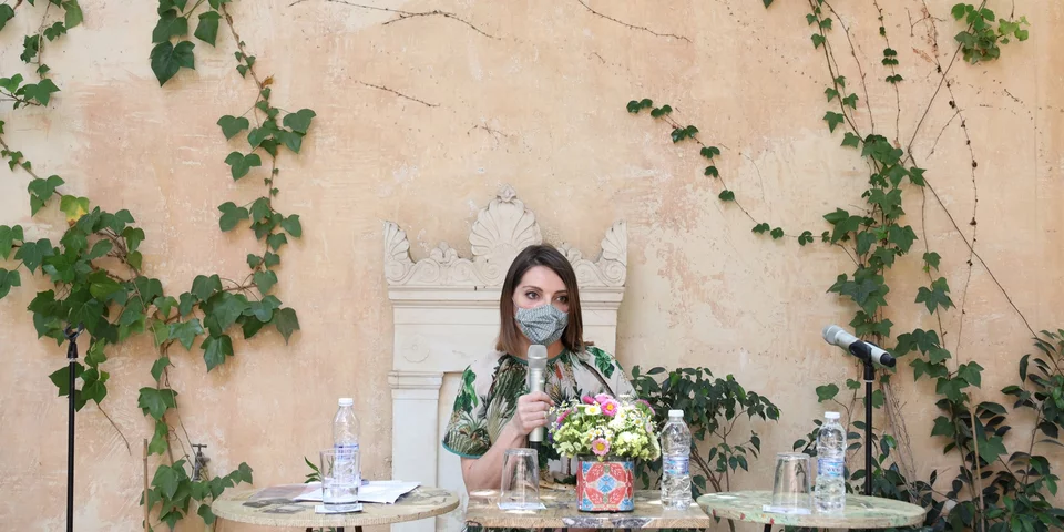 Η νέα μεταβατική καλλιτεχνική διευθύντρια του Εθνικού Θεάτρου, Έρι Κύργια / ΑΠΕ/ΜΠΕ