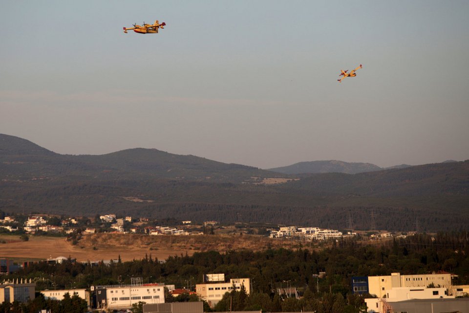 φωτιά αεροσκάφη