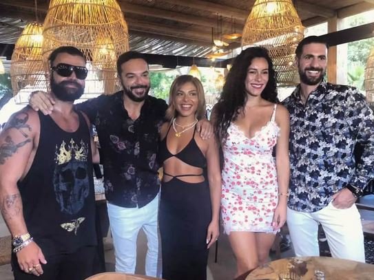 Τριαντάφυλλος γενέθλια Κώστας Παπαδόπουλος Ελευθερία Ελευθερίου, Μαριάννα Κάσδαγλη Περικλής Κονδυλάτος 