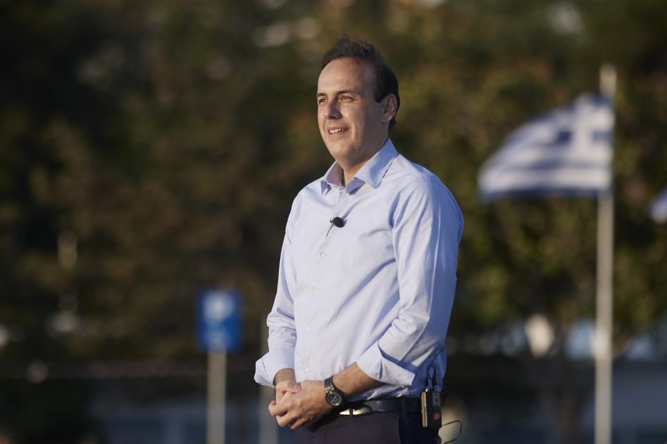 Ο δήμαρχος Γλυφάδας, Γ. Παπανικολάου / Φωτογραφία: ΓτΠ/Δημήτρης Παπαμήτσος