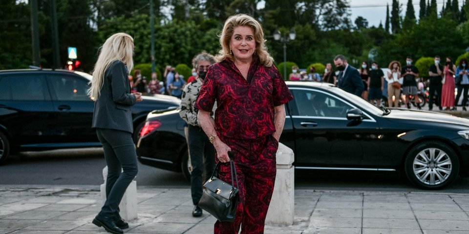 Η Κατρίν Ντενέβ στο Καλλιμάρμαρο