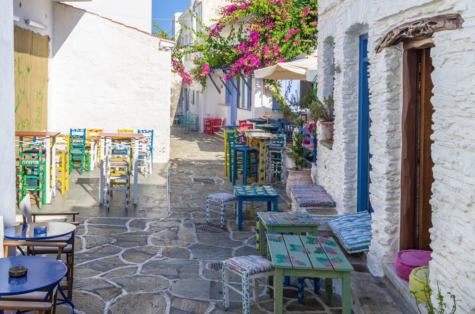 Σοκάκι στην Κύθνο