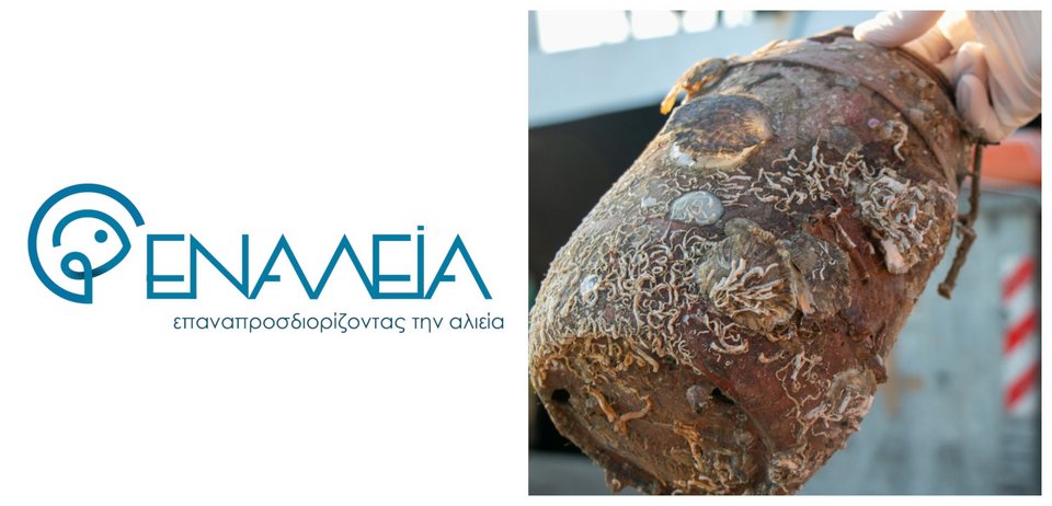 Απομάκρυνση θαλάσσιων πλαστικών απορριμμάτων από τον Θερμαϊκό με την «Εναλεία»
