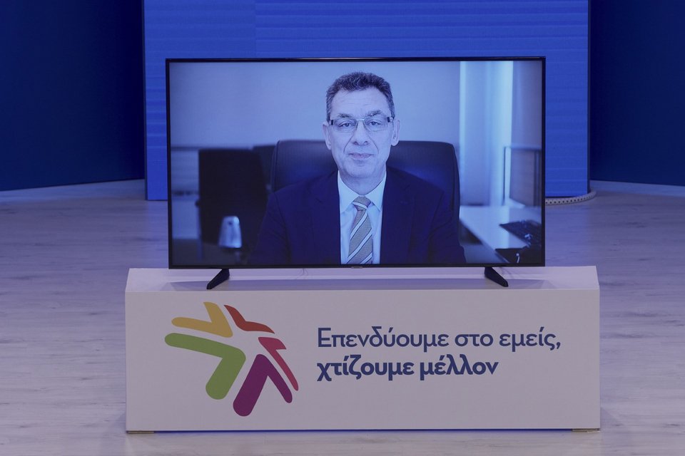 Ο Αλμπερτ Μπουρλά στην εκδήλωση του ΣΕΒ / Φωτογραφία: ΓτΠ/Δημήτρης Παπαμήτσος
