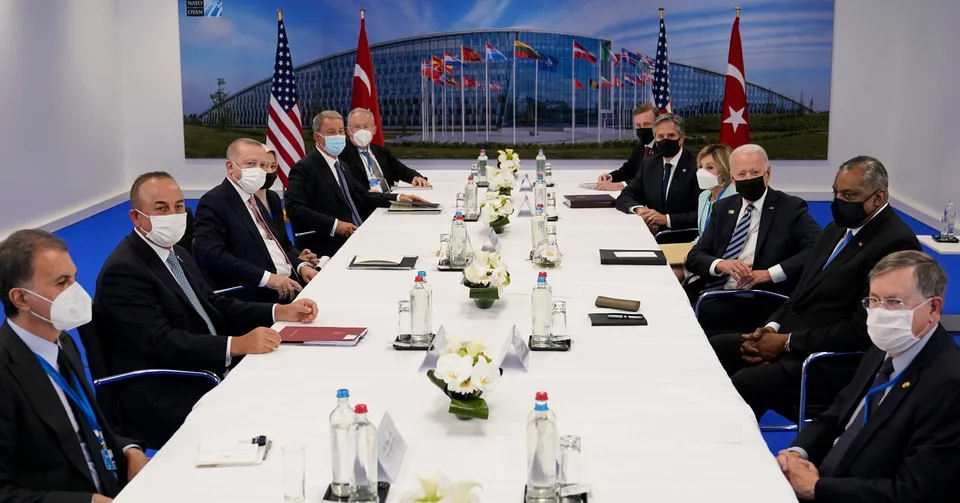 Η συνάντηση του Ρετζέπ Ταγίπ Ερντογάν με τον Αμερικανό πρόεδρο Τζο Μπάιντεν