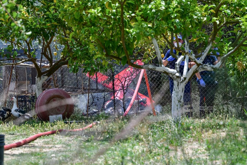 Συντριβή μονοκινητήριου αεροσκάφους στην Ηλεία