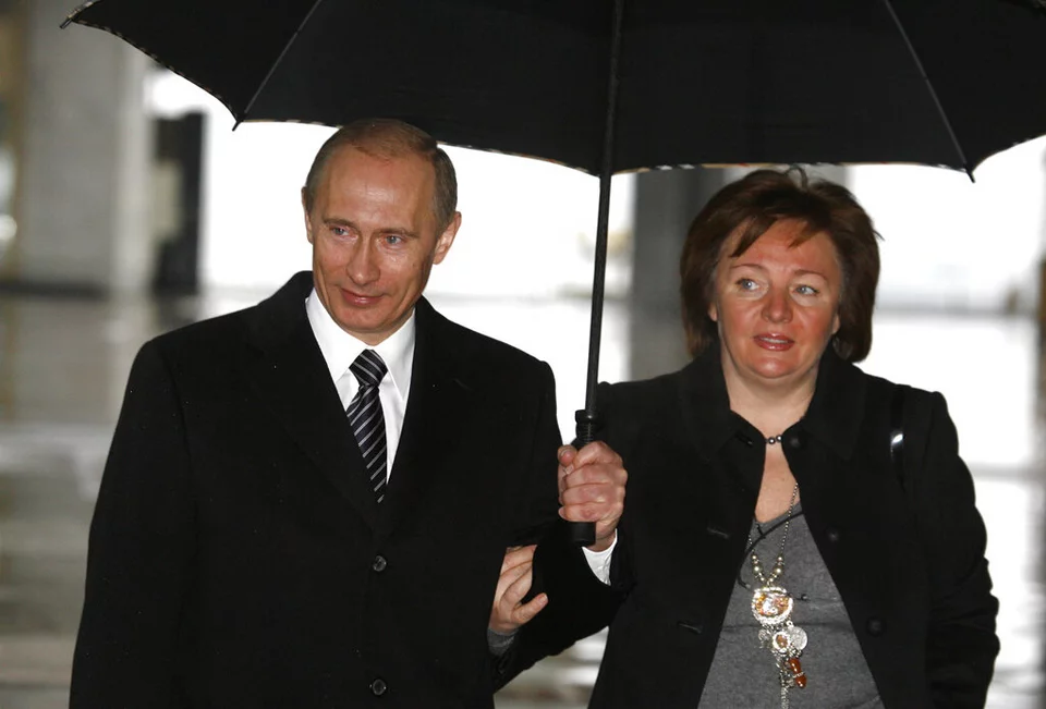 Ο Βλαντίμιρ Πούτιν με την πρώην σύζυγό του Λουντμίλα 