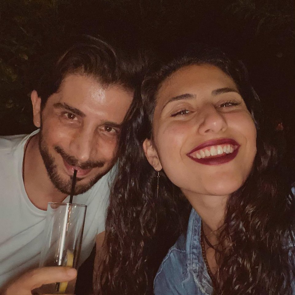 Χρήστος Σπανός με κόρη του Μαρίνα