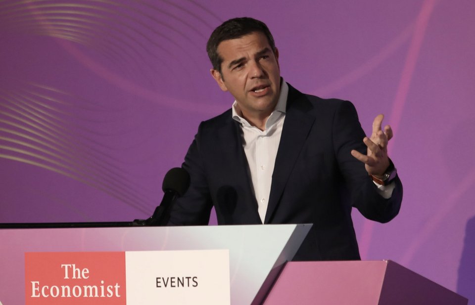 Ο πρόεδρος του ΣΥΡΙΖΑ - Προοδευτική Συμμαχία στο Economist / Φωτογραφία: Intimenews ΛΙΑΚΟΣ ΓΙΑΝΝΗΣ