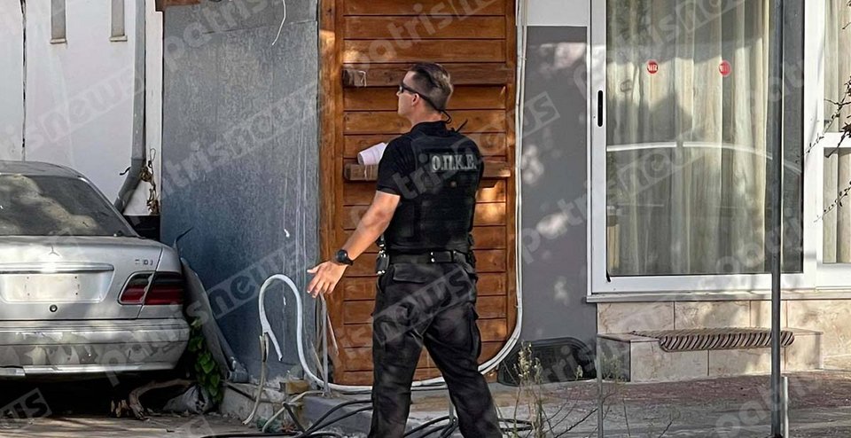 αστυνομικός έξω από σπίτι δολοφονία στην Ηλεία