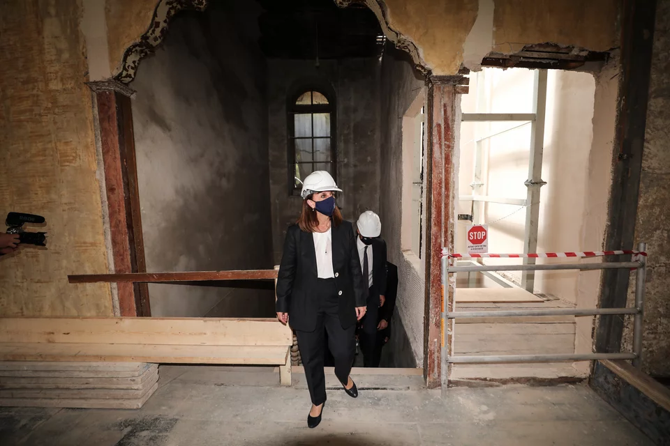 Kατά την επίσκεψη στην οικία Αναστασιάδη και την παλιά Καπναποθήκη / Θεόδωρος Μανωλόπουλος