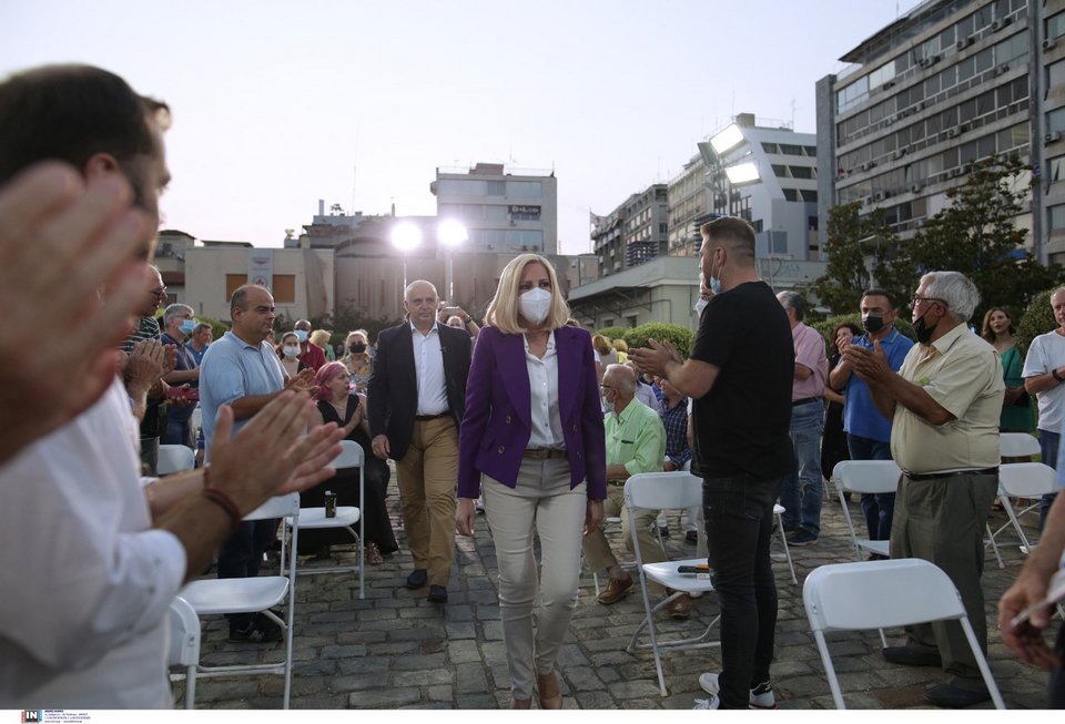 Η Φώφη Γεννηματά στην εκδήλωση του ΚΙΝΑΛ στη Θεσσαλονίκη -Φωτογραφία: Intimenews/ΧΗΡΑΣ ΑΧΙΛΛΕΑΣ