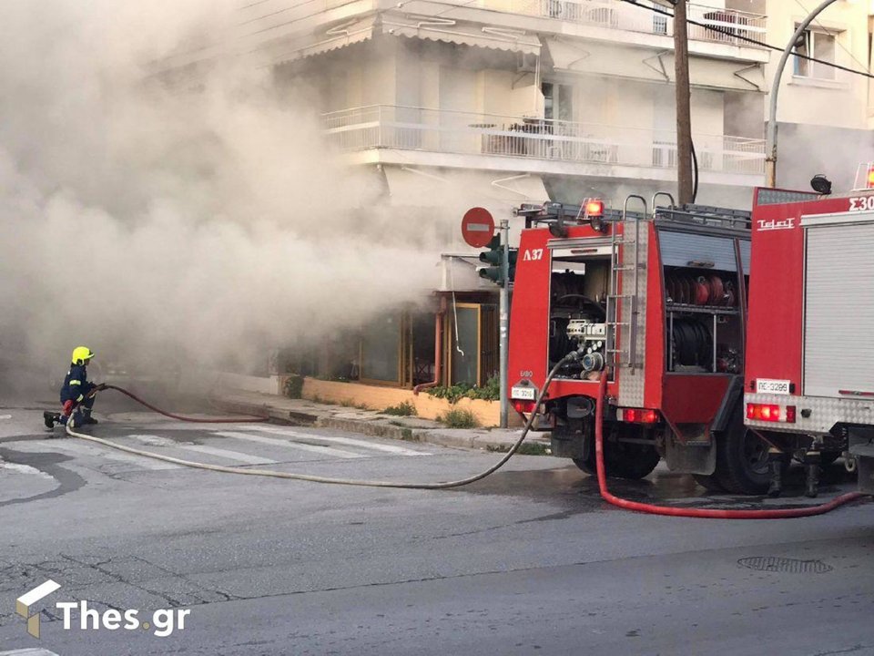 Οι εικόνες από το σημείο δημιουργούν δέος / Φωτογραφία: thes.gr