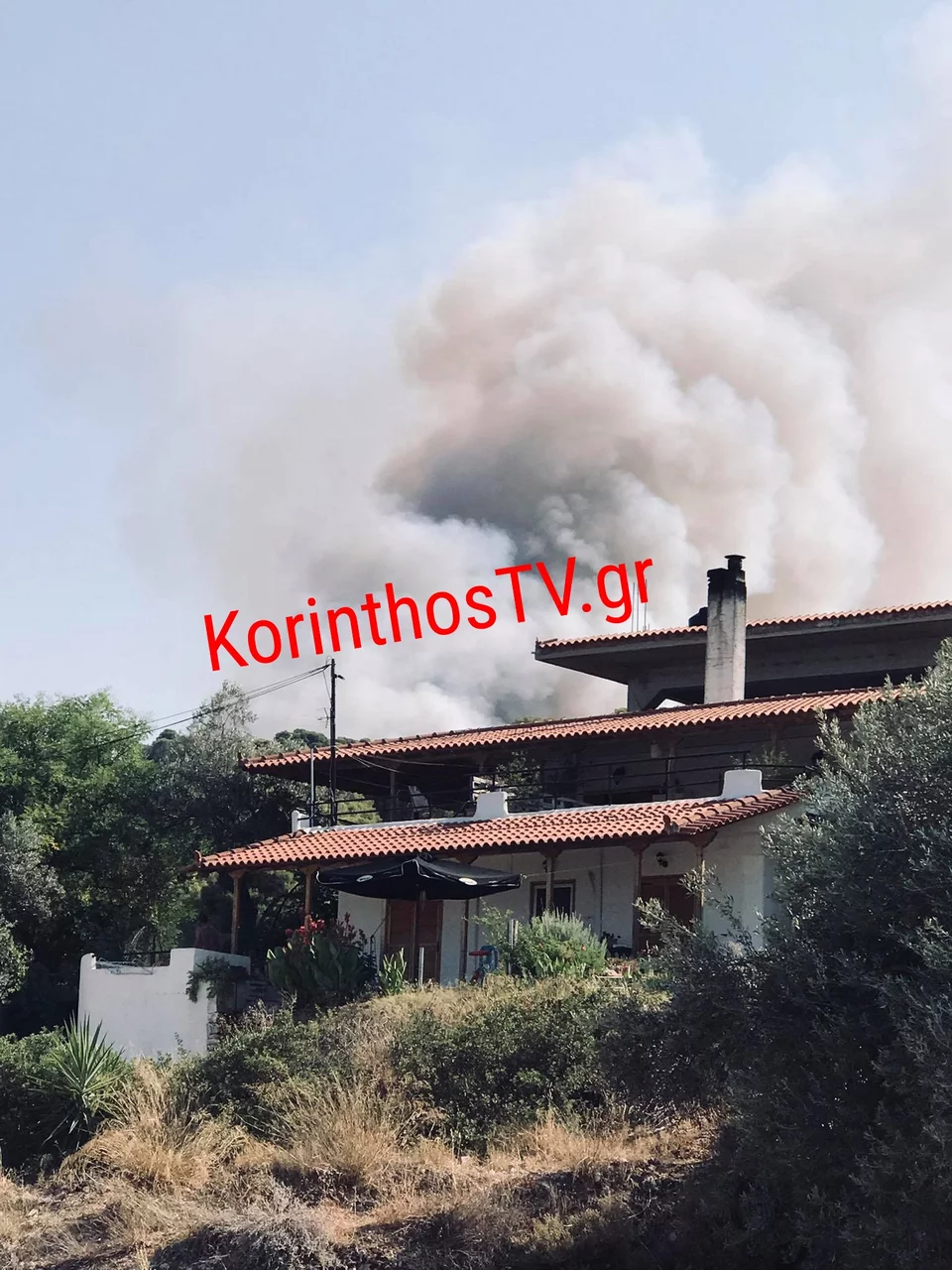 Kalyterh H Eikona Apo Thn Pyrkagia Sthn Almyrh Korin8ias Synexizetai H Epixeirhsh Katasbeshs Eikones Binteo Ellada Iefimerida Gr