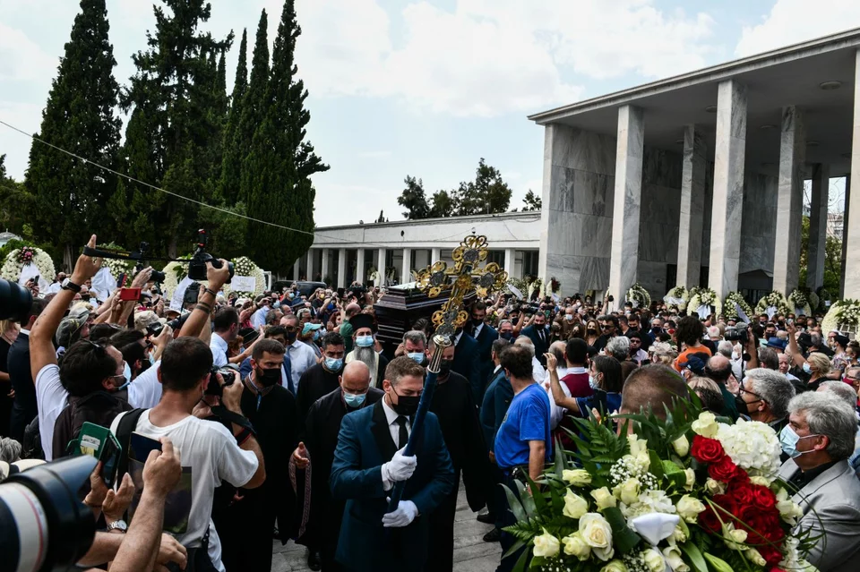 Κηδεία Τόλη Βοσκόπουλου