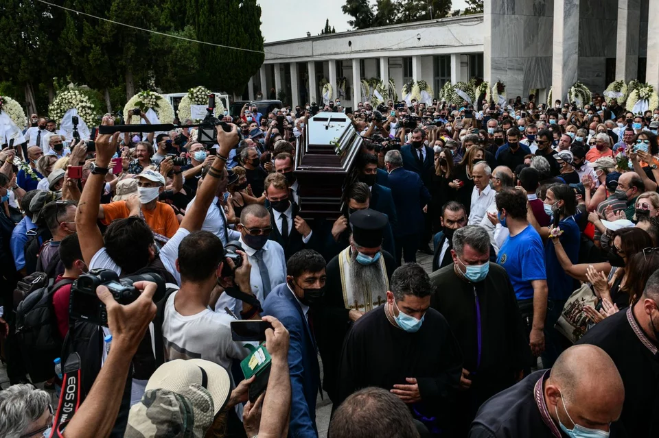 Κηδεία Τόλη Βοσκόπουλου