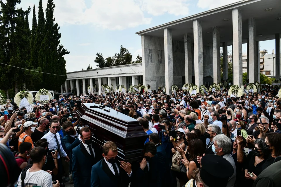 Κηδεία Τόλη Βοσκόπουλου