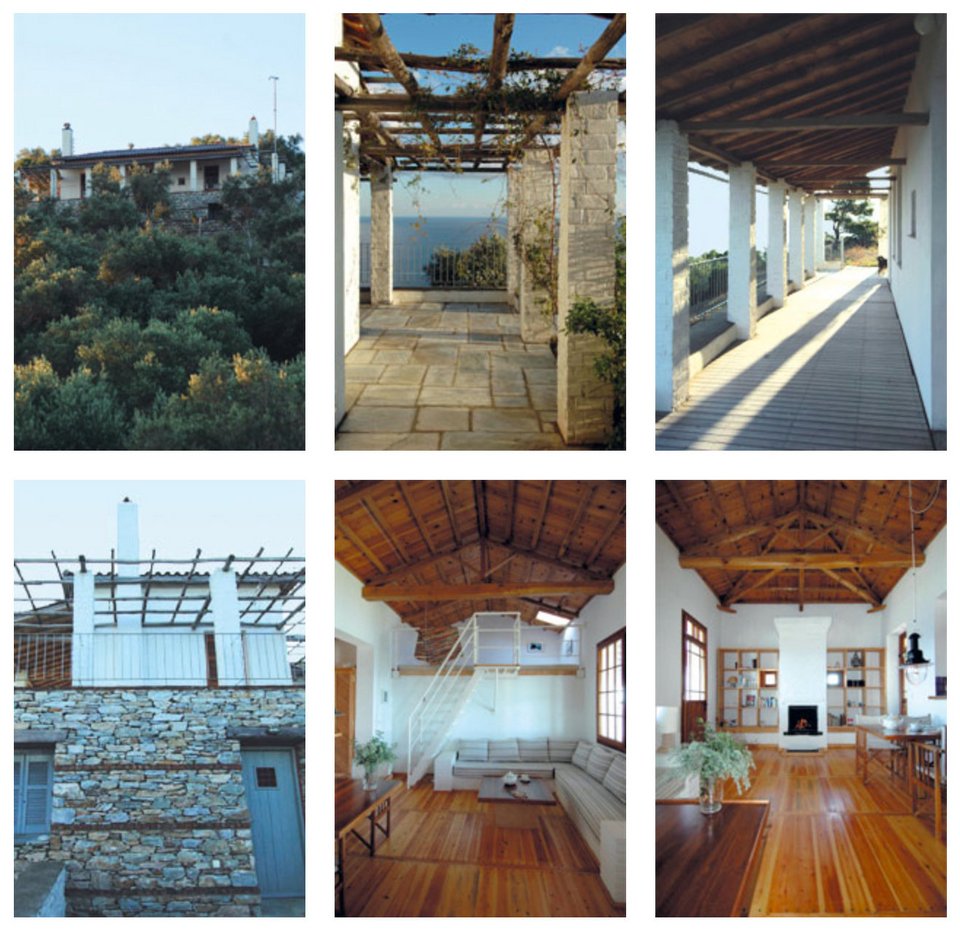 "LUCAS" HOUSE, Skopelos Island / 1999/marc held