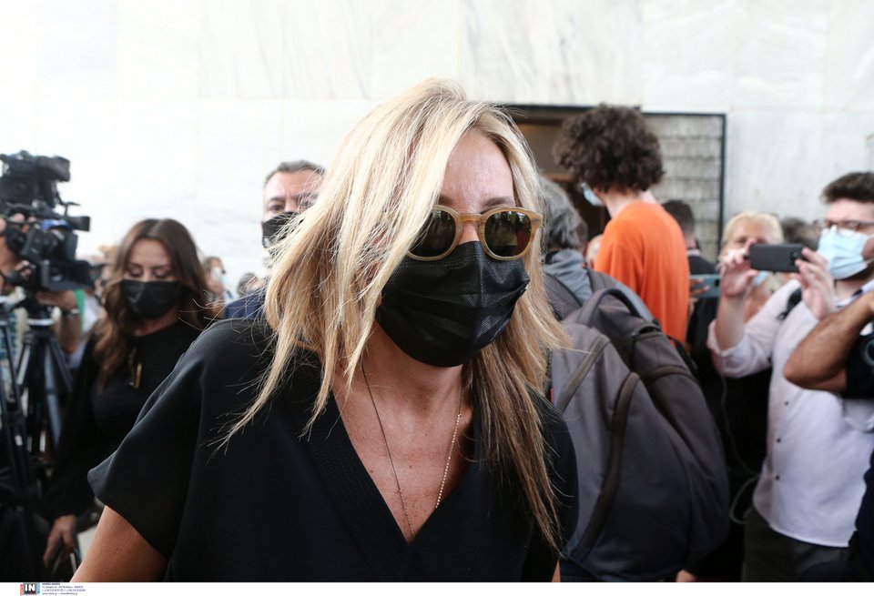 H σύζυγος του πρωθυπουργού, Μαρέβα Μητσοτάκη.