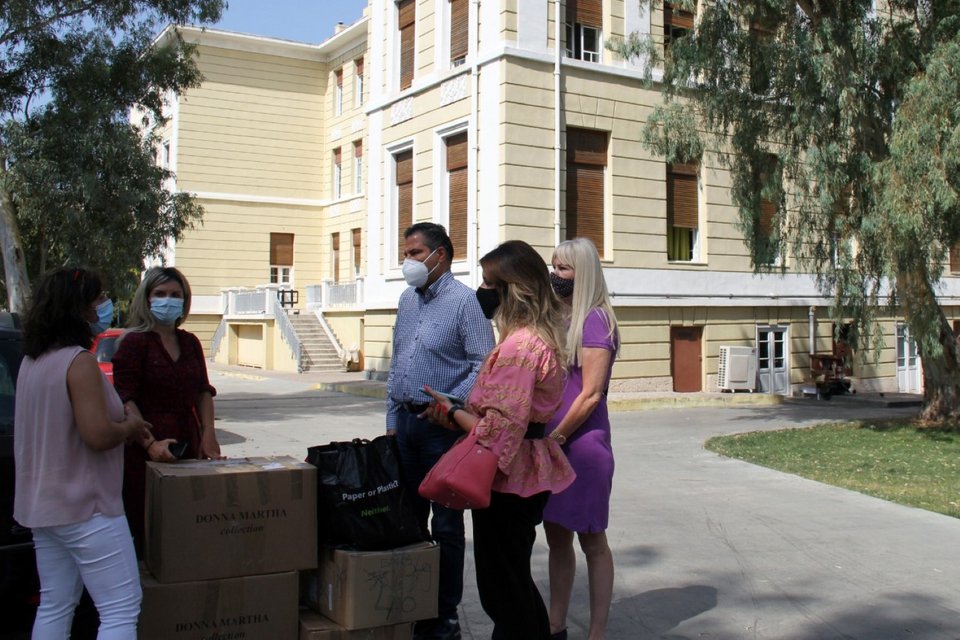 ην παιδόπολη «Αγία Βαρβάρα» επισκέφθηκε ο Γραμματέας της Νέας Δημοκρατίας Γιώργος Στεργίου