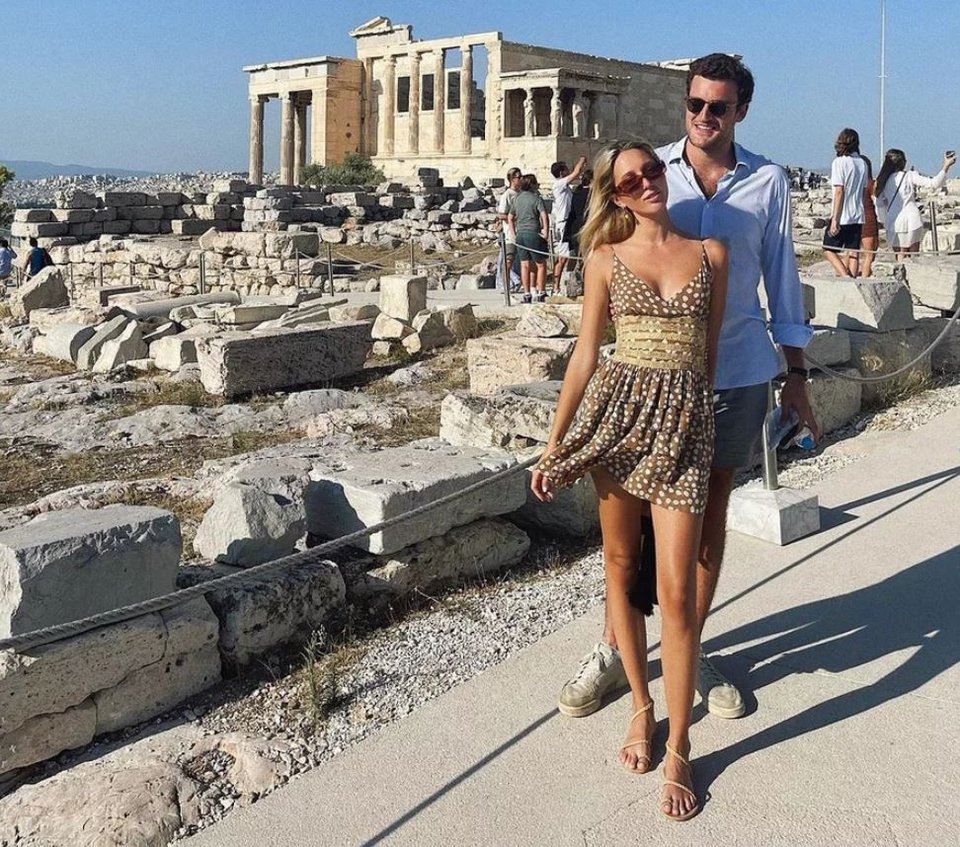 Η σπάνια φωτογραφία της Μαρίας Ολυμπίας με τον σύντροφό της Πέρεγκριν Πίρσον    