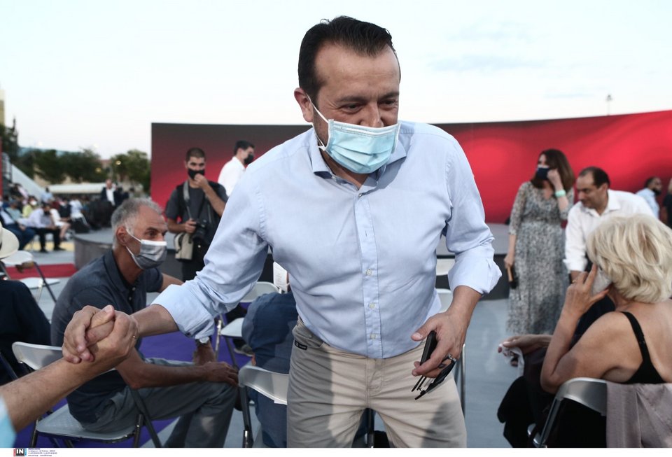 Ο Νίκος Παππάς στη Συνδιάσκεψη ΣΥΡΙΖΑ στο Κατράκειο θέατρο της Νίκαιας -Φωτογραφία: Intimenews/ΤΖΑΜΑΡΟΣ ΠΑΝΑΓΙΩΤΗΣ