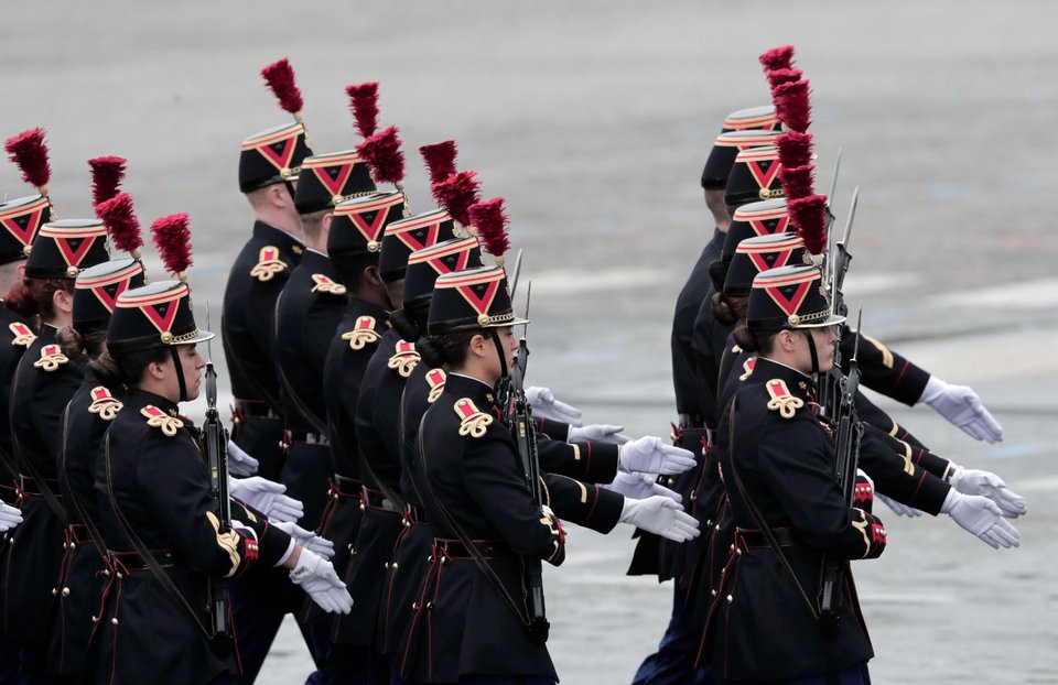 Παρέλαση 14ης Ιουλίου Παρίσι 2021