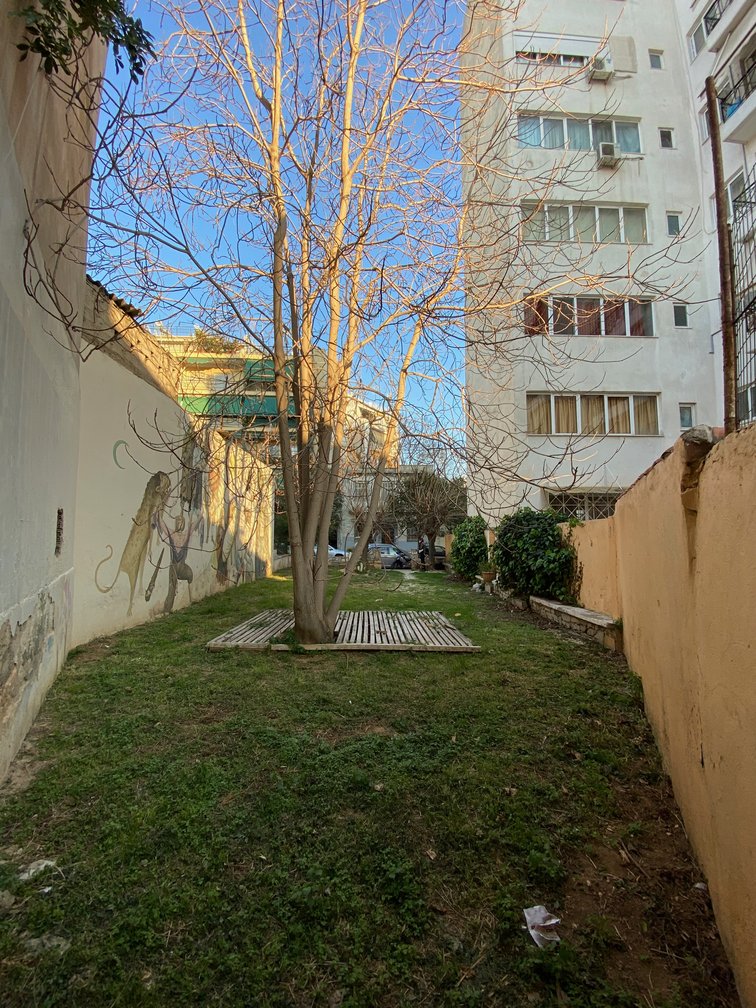 Το πάρκο τσέπης στα Σεπόλια, πριν τη διαμόρφωση του χώρου