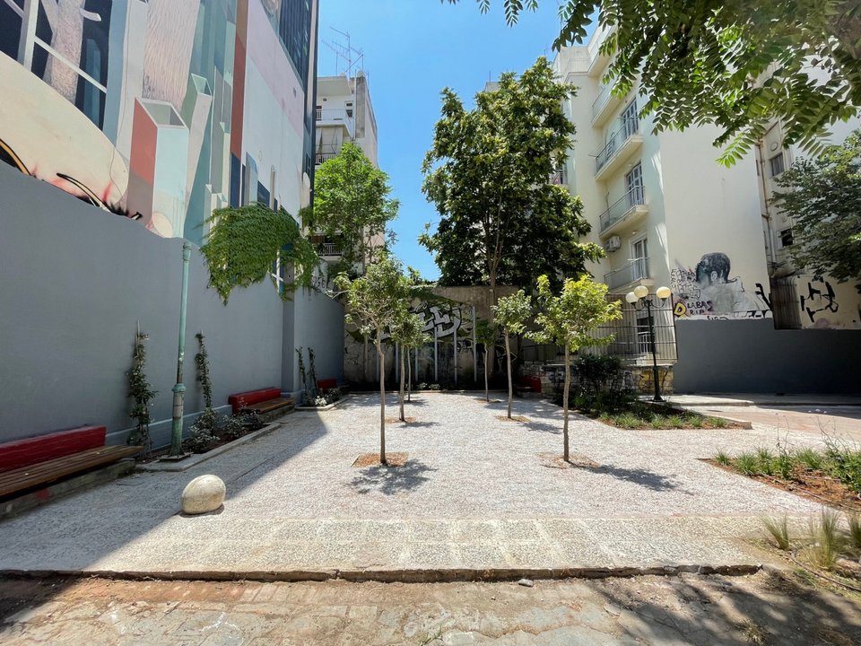 Το πάρκο τσέπης στο Μεταξουργείο