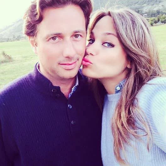 Ο Ραφαέλο Φολιέρι με την σύζυγό του Κωνσταντίνα