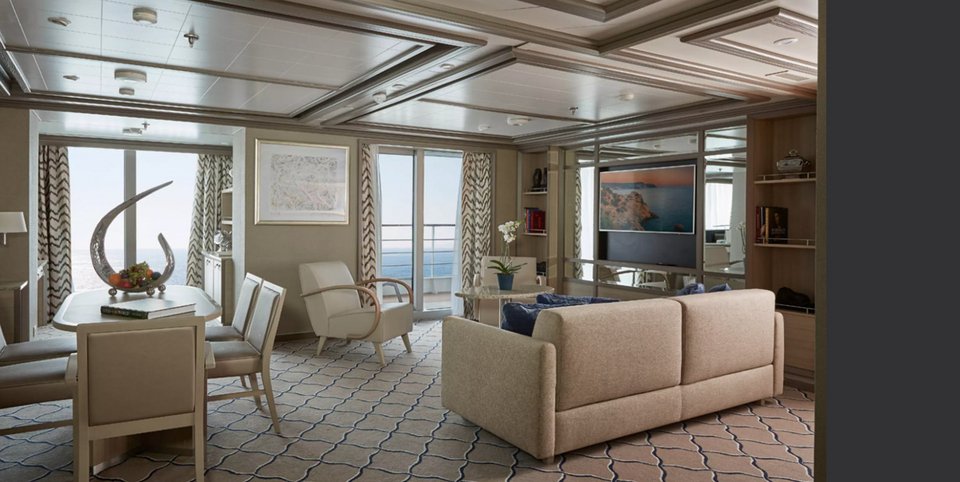 Σουίτα από το πλοίο Silver Moon / Φωτογραφία: silversea.com