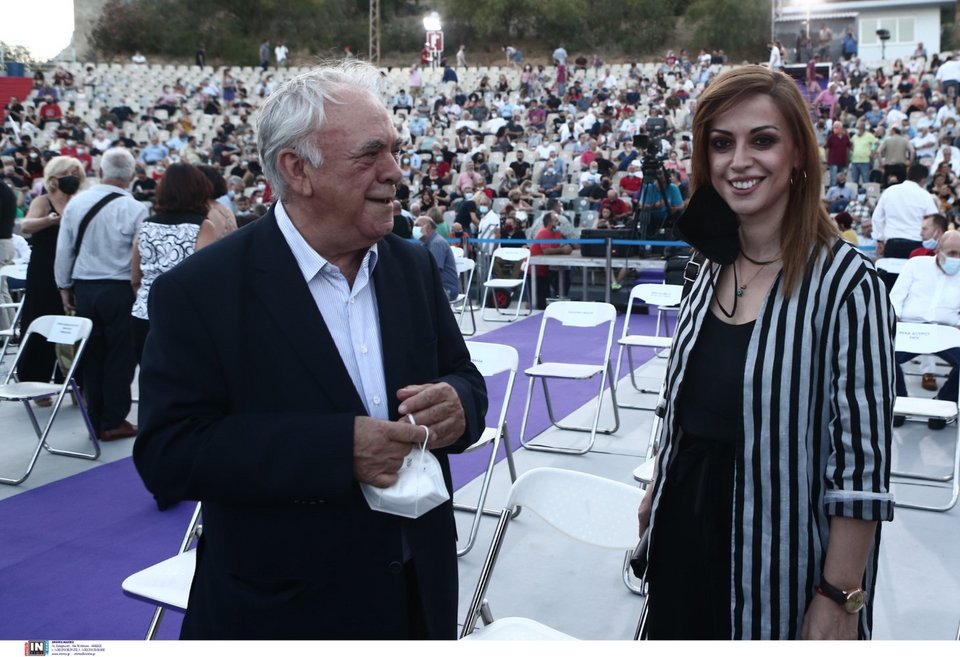 Δραγασάκης και Ραλλία Χρηστίδου-Φωτογραφία: Intimenews/ΤΖΑΜΑΡΟΣ ΠΑΝΑΓΙΩΤΗΣ